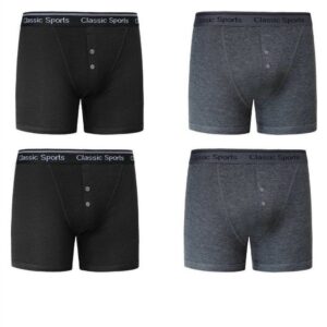 Men’s Classic Cotton Rib Boxer Shorts