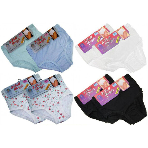 LADIES COTTON BRIEFS PANTS KNICKER