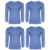 MEN’S THERMAL FULL SLEEVE TOPS in blue