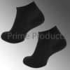 KIDS TRAINER SOCKS INVISIBLE ANKLE black