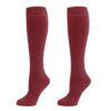 KID’S KNEE HIGH JUNIOR GIRLS SCHOOL SOCKS wine