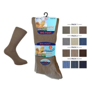 Men’s Non Elastic Loose Top Socks, Use for Diabetic