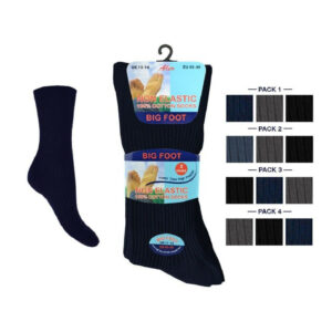 Men’s Non Elastic Loose Top Socks, Use for Diabetic