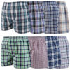 Men’s Assorted Colors Executive Cotton Woven Boxer Shorts