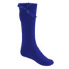 Plain Colors School Ankle Socks With Bow in blue