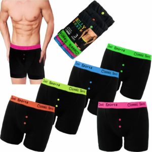 Men’s Cotton Neon Boxer Shorts Under Wear