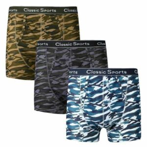 Men’s Camouflage Army Cotton Boxer Shorts