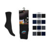 Men’s Executive Lycra Cotton, Premium Formal Socks dark assorted