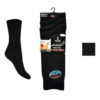 Men’s Executive Lycra Cotton, Premium Formal Socks in black