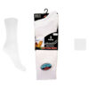 Men’s Executive Lycra Cotton, Premium Formal Socks in white