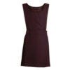 BIB PINAFORE SCHOOL UNIFORM DRESS,Burgundy