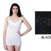 Women Thermal Underwear Short Long Sleeve Tops Vest & Long John french-neck-vest-lace