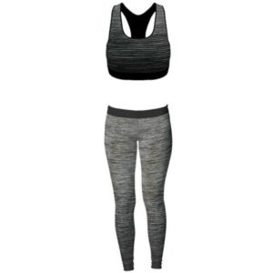 Ladies Vest &Legging Gym Fitness Wear in One Size 8-14