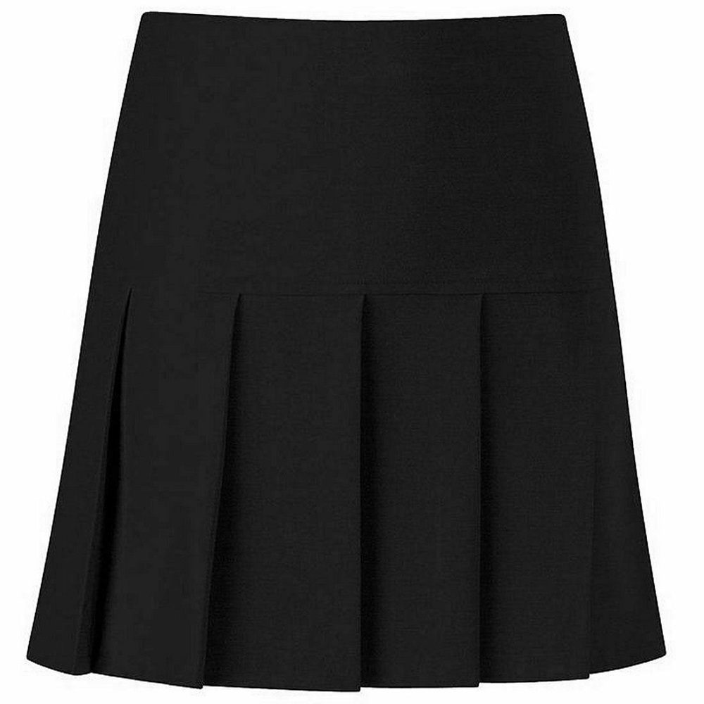 Girls All Round Half Drop Pleat School Uniform Skirt (UK Made) - Prime ...