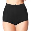 Ladies / Women Tummy Tuck Bum Lift Firm Control Body Shape Briefs in black