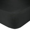 Best Quality Easy care Long Lasting Polly cotton Fitted Sheets & Pillow Cases in black