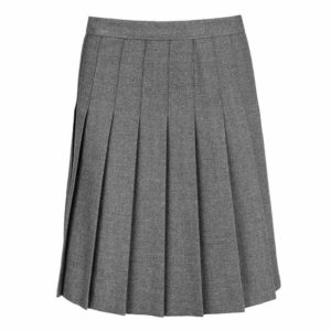 Ladies All Round Knife Pleat Skirt (UK Made)