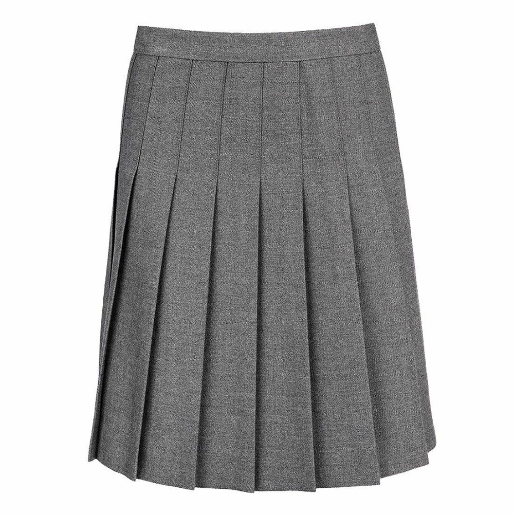 Girls All Round Knife Pleat School Uniform Skirt (UK Made) - Prime Products