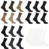 Men’s Diabetic Socks, Non Elasticated Soft Top Cotton Socks