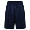 Boys/Girls/Adult Unisex Shadow Strip School PE Short With Drawstring in navy