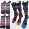 Men Multi Designs & Colour Dress Socks, Suit Socks stripe
