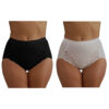 Women / Ladies Light Control Support Briefs Knickers with Lace Detail