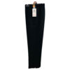 Ladies Half Elasticated Waist Pull On Trouser in black colour