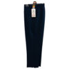 Ladies Half Elasticated Waist Pull On Trouser in navy colour