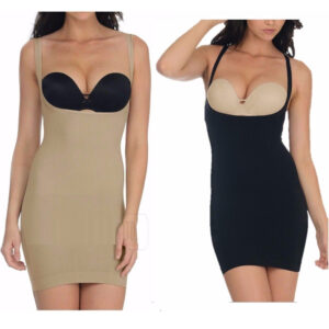 Ladies / Women Under-bust Seamless Tummy Control Body shape Wear Full Slip S-3XL