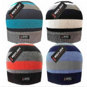 KID’S AND BOY’S STRIPED BEANIE HAT