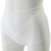 Ladies angle touch crinkle lace brief