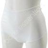 Ladies angle touch crinkle lace brief