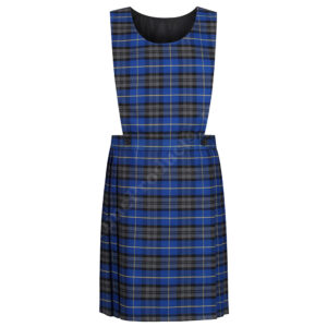 Girls Tartan Pinafore School Uniform Dress