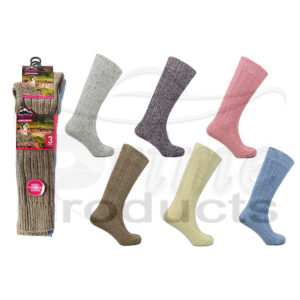 Women’s Long Hose Wool Blend Mountain Thermal Socks