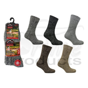 Men’s Wool Blend Mountain Thermal Socks