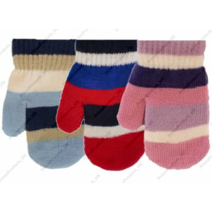 Kids Handy Striped Magic Mittens