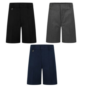 Boys Zip & Clip Teflon Coated School Uniform Short