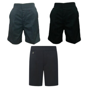 Boys Pull Up Elasticated Back School Uniform Short