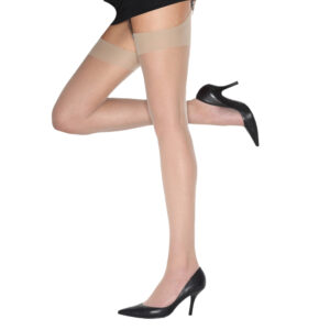 1 X Ladies 15 Denier Smooth Knit Sheer Stockings