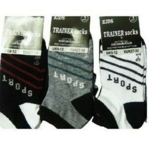 Kids Trainer Socks Invisible Ankle Footwear (Sport)