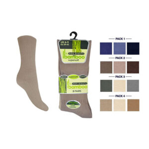 Men’s Diabetic Aler Non Elastic Bamboo Supersoft Socks (ALER3730)