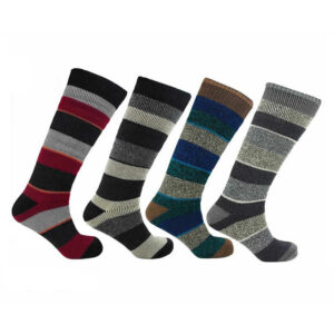 Men’s Heat Machine Thermal 2.3 Tog Long Stripe Socks