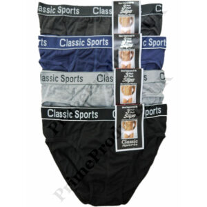 3 X Men’s Cotton Classic Hipster Briefs