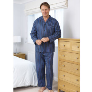 Men’s Champion Brushed Cotton Long Sleeve Pyjama Set