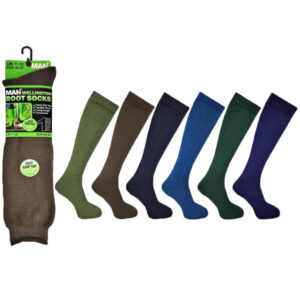 Mens Basic Wellington Long Thermal Sock