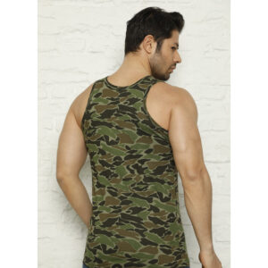 Men’s Cotton Camouflage Army Jersey Vest