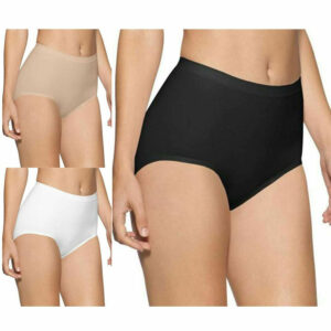 Ladies Cotton Seamless Control Maxi Brief Knicker Underwear