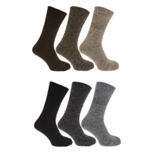 Men’s Wool Blend None Elastic Thermal Socks 2.10 Tog Rating