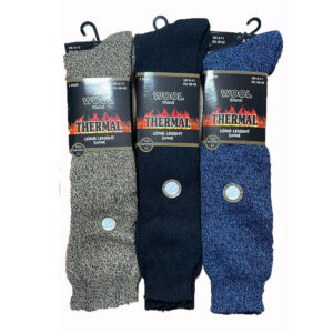 Men’s Wool Blend Thermal Long Socks Tog Rating 2.1