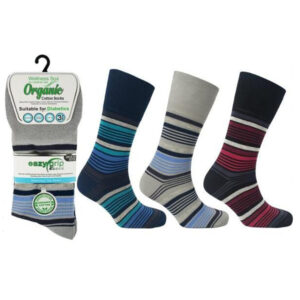 Men’s Non Elastic Organic Madrid Socks (2306)